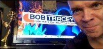 Bob Tracey in the studio